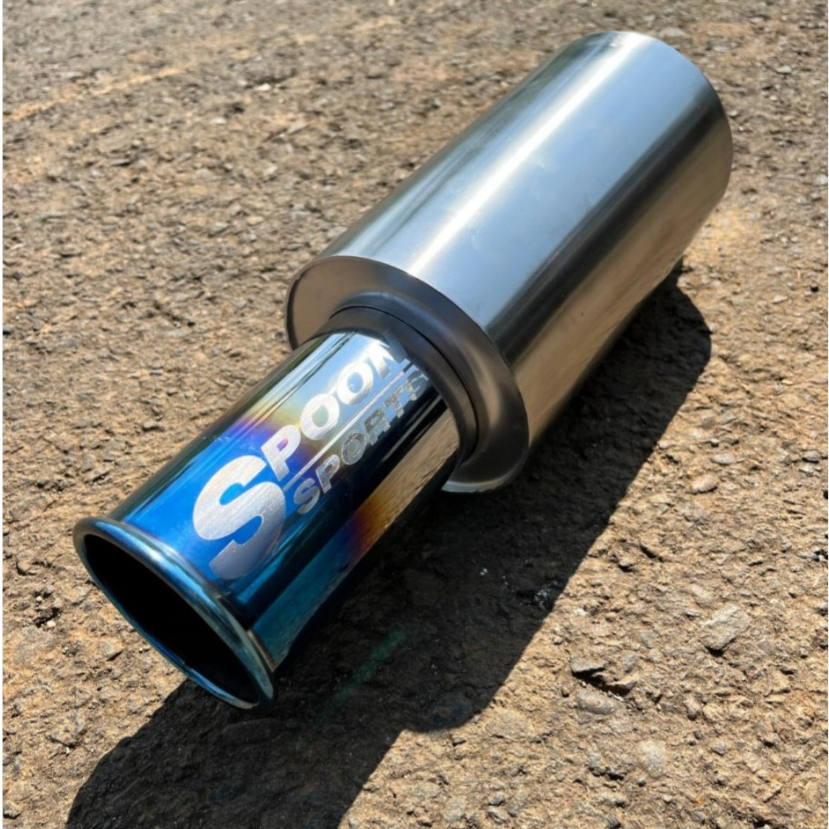 KNALPOT MUFFLER MOBIL HKS-GRONEL-JS RACING-SPOON