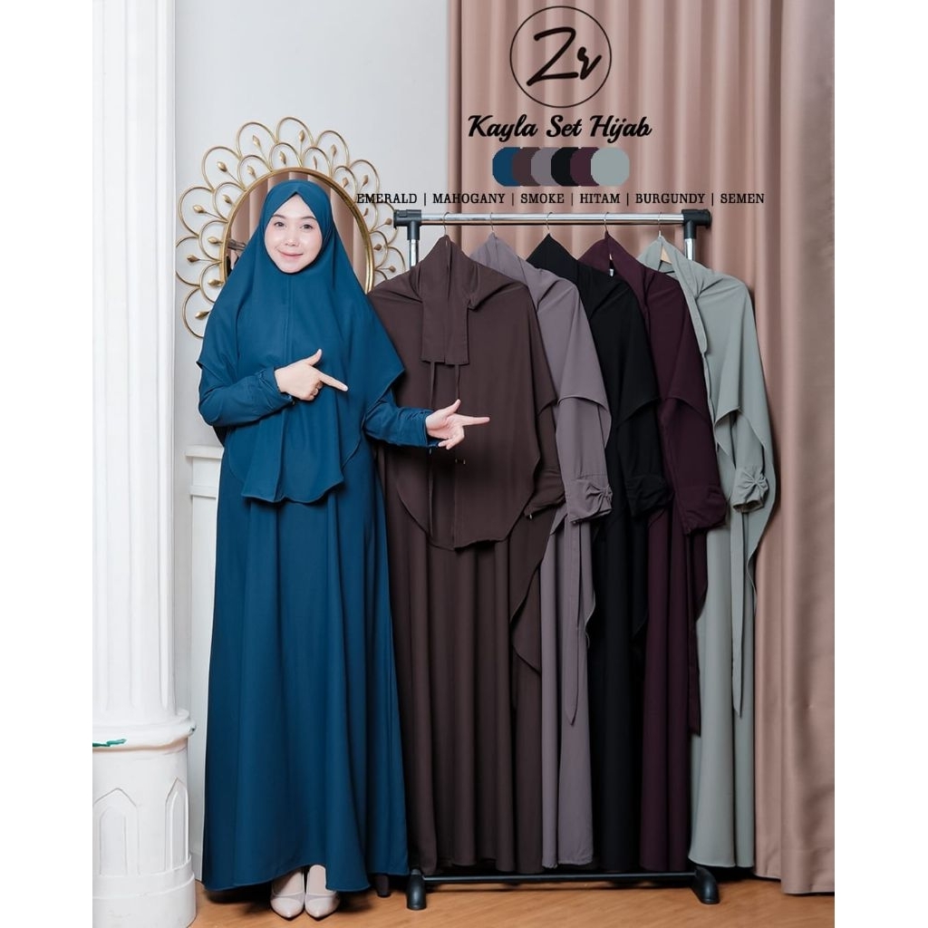 KAYLA set hijab syari ld 110 BY ZR