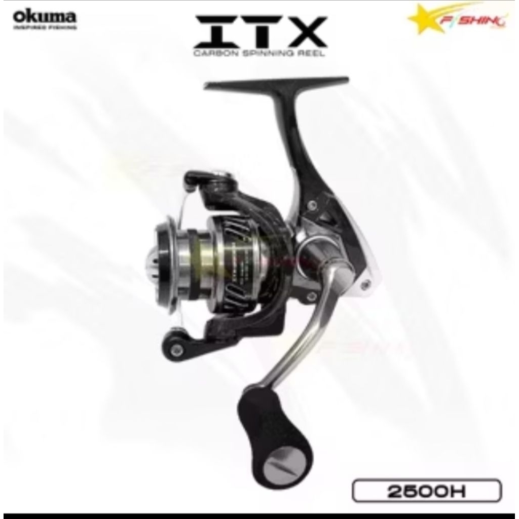 Reel Spinning OKUMA ITX 1000H 2500H 3000H 4000H ITX CB ICB-2500H Super Ringan dan Smooth
