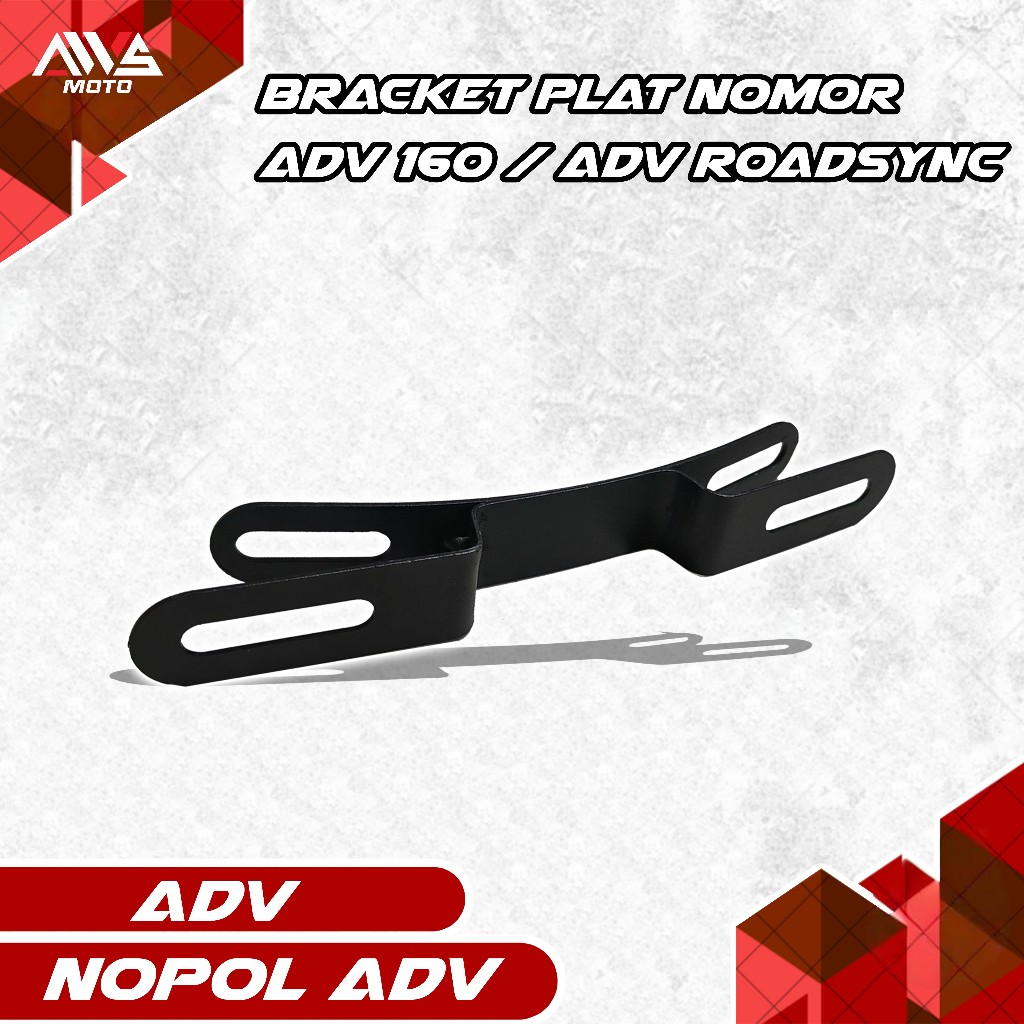 bracket plat nomor visor adv 160 roadsync