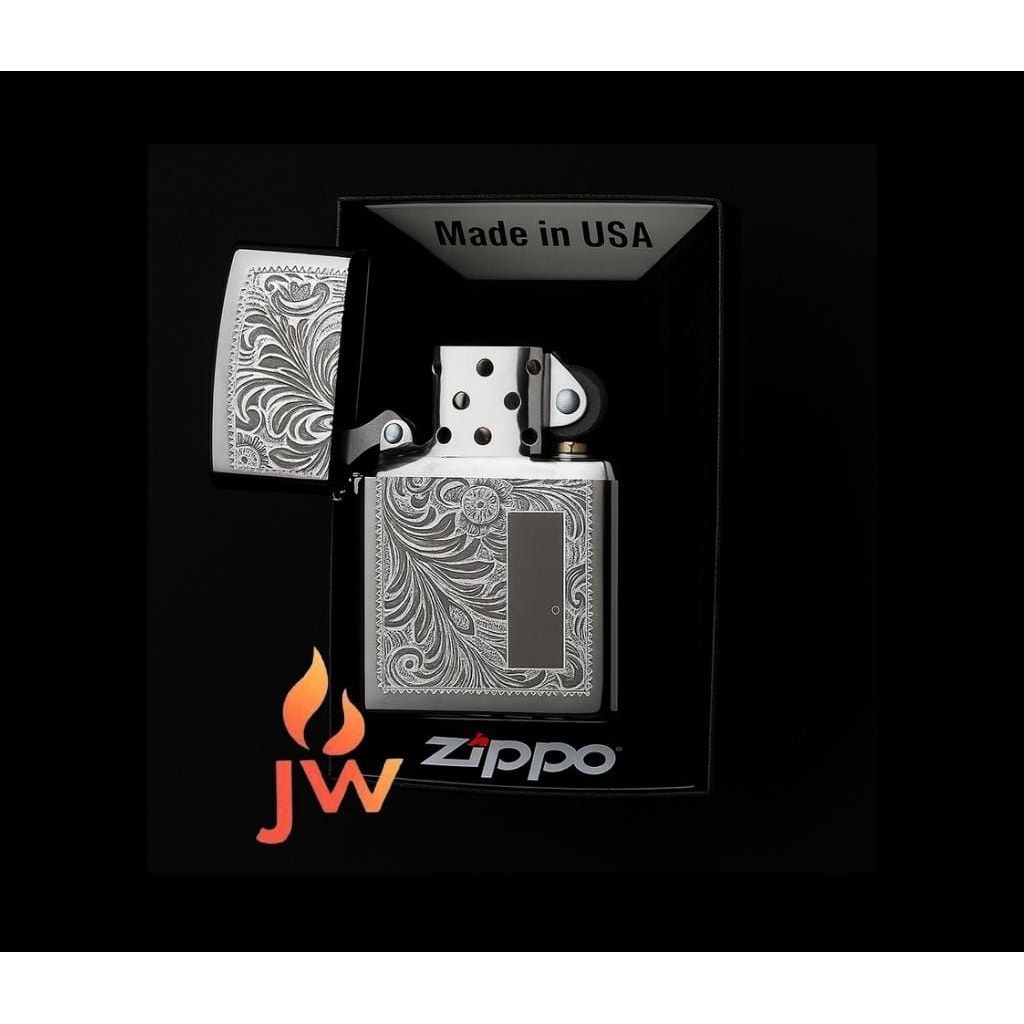 Korek Zippo Venetian Silver Venetian- Premium