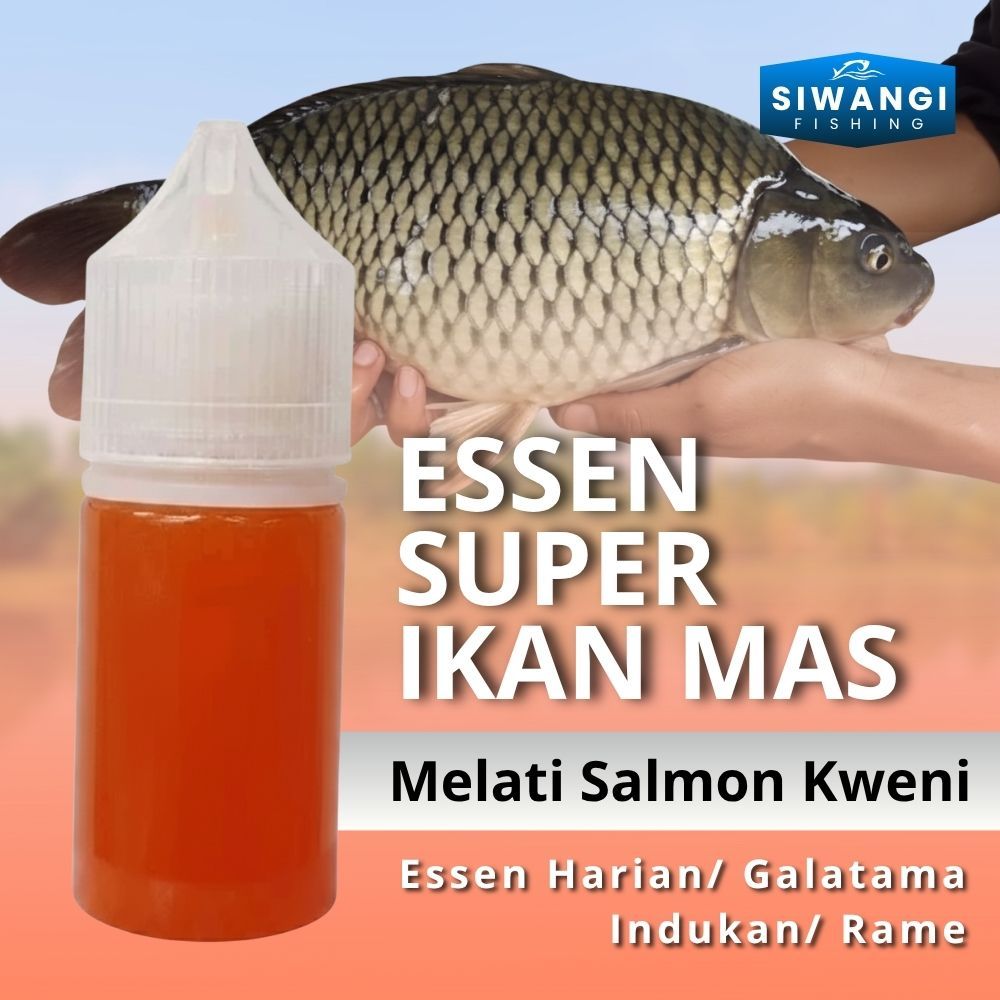 Essen Ikan Mas Siwangi Spesialis Induk Rame Galatama Galapung Umpan Putih Aci Pelet Original