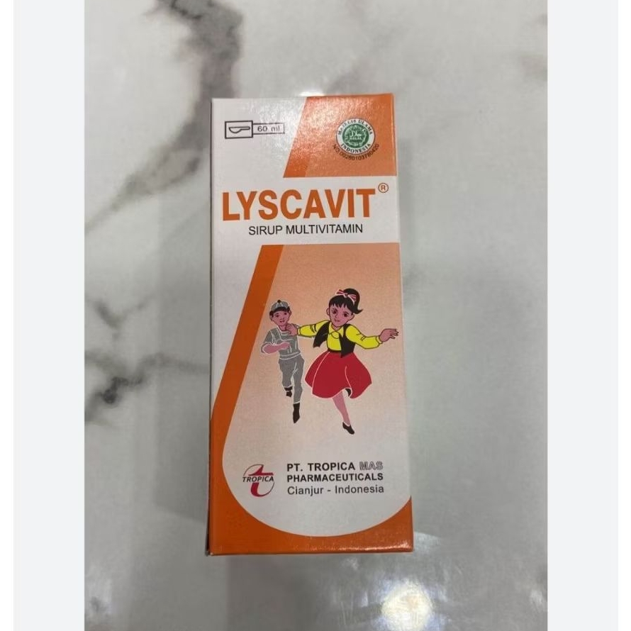 Lyscavit Syrup 60ml L1-L10