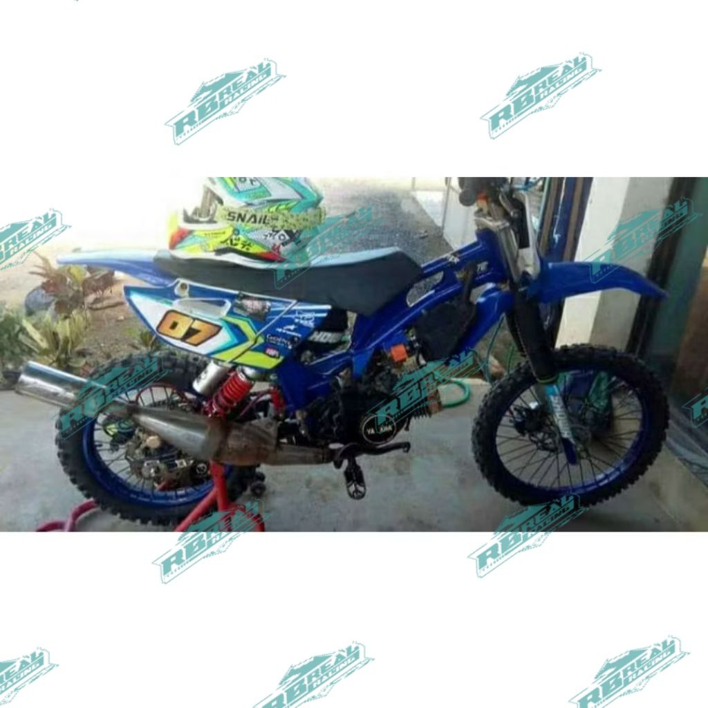 knalpot original fizr standart bobok cross GTX grasstrack fulset leheran