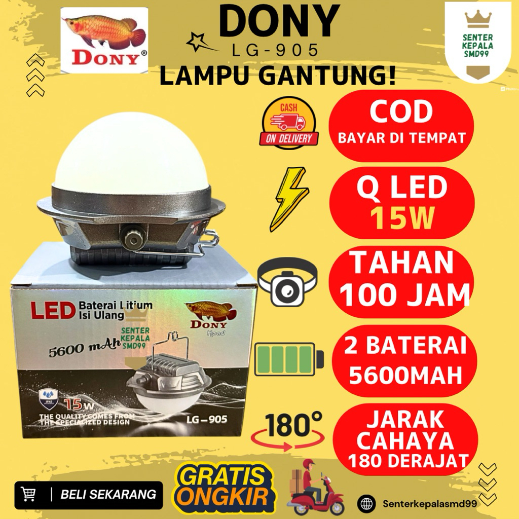 Dony Lampu Gantung LG-905 | 15W