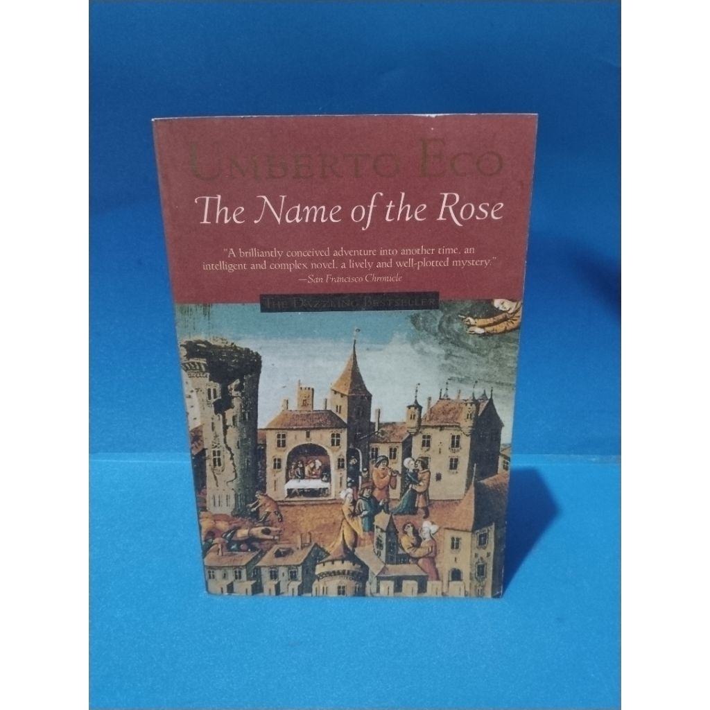Buku original THE NAME OF THE ROSE by Umberto Eco
