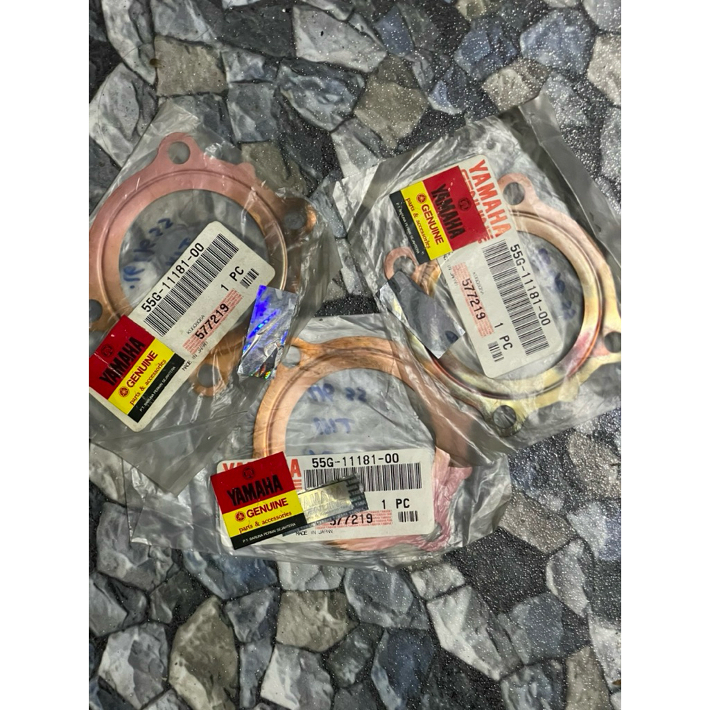 paking gasket kop blok atas yamaha rxz original YGP japan