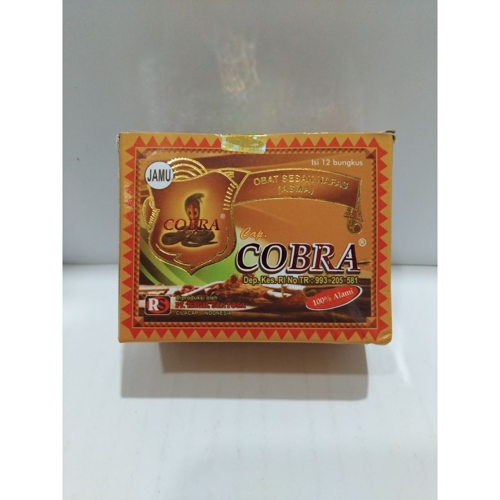 Cobra Asma Serbuk / jamu asli