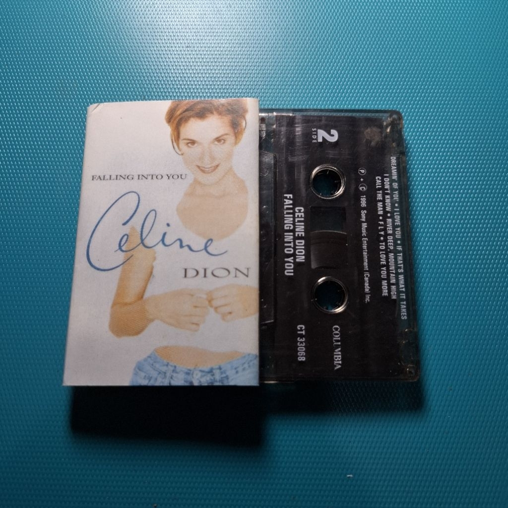 Kaset Pita Celine Dion - Falling Into You Second