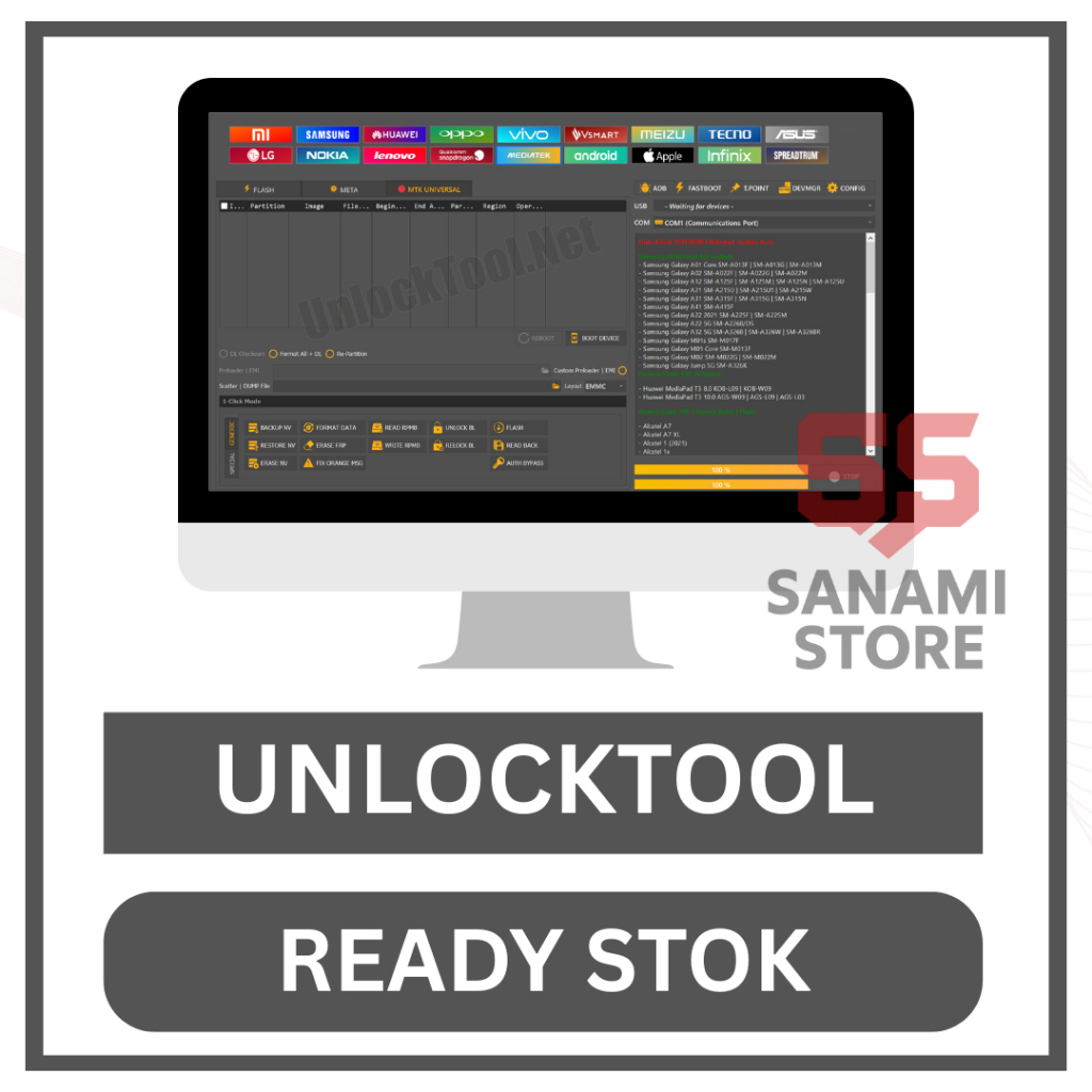 Sewa Unlock Tool Original