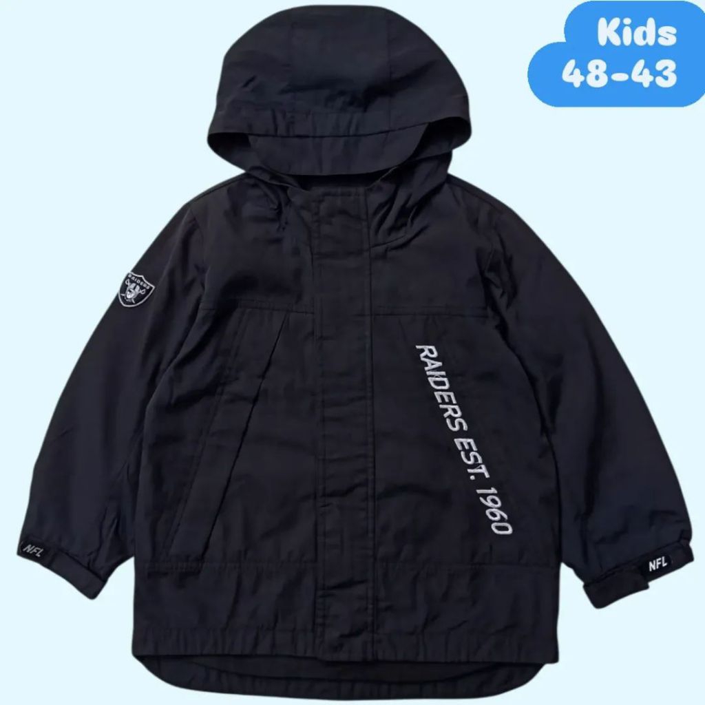 Jaket anak NFL RAIDERS size 110