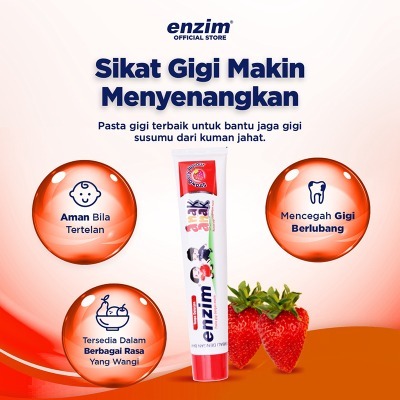 Enzim Pasta Gigi Anak 42 gr / Enzim Pasta Gigi