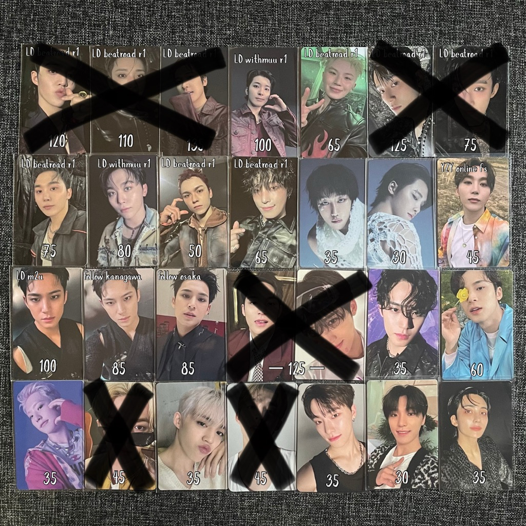 [READY] PHOTOCARD OFFICIAL SEVENTEEN : WONWOO LUCKY DRAW WITHMUU, JEONGHAN THIS MAN, GYU BUNGA SECTO