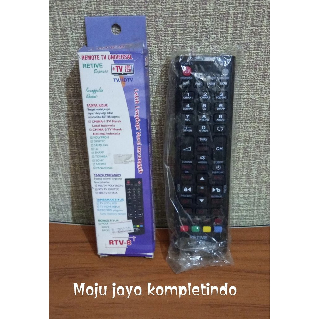 REMOTE TV UNIVERSAL TV LCD LED