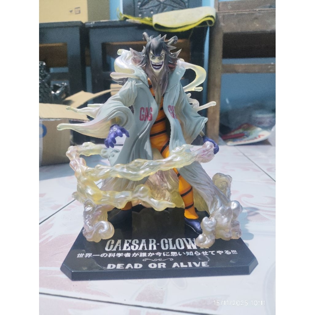 Fzo Caesar Clown Cesar clown One piece punk hazard original bandai figuarts zero not wcf