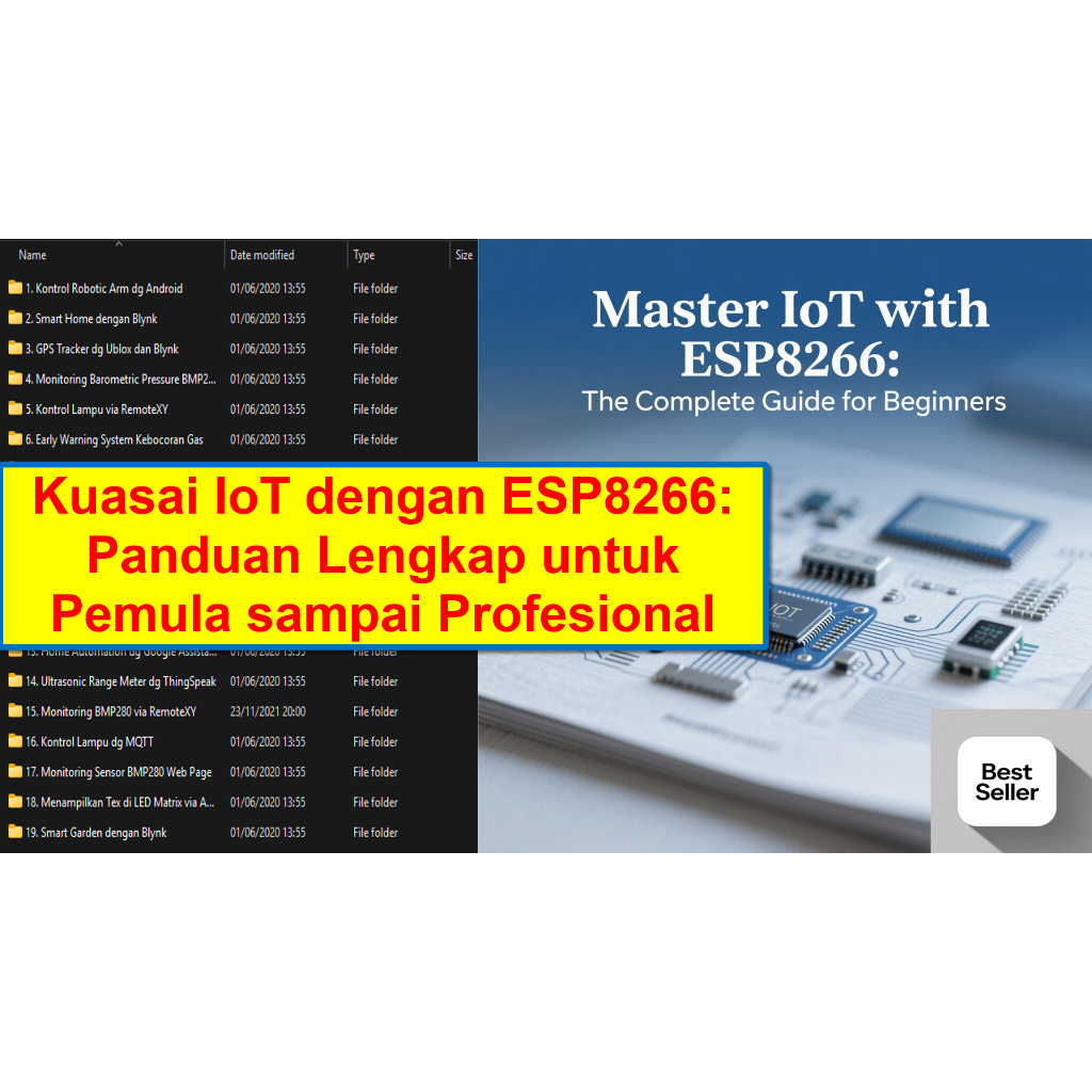 Panduan Lengkap 99 Project IOT - Internet Of Ting