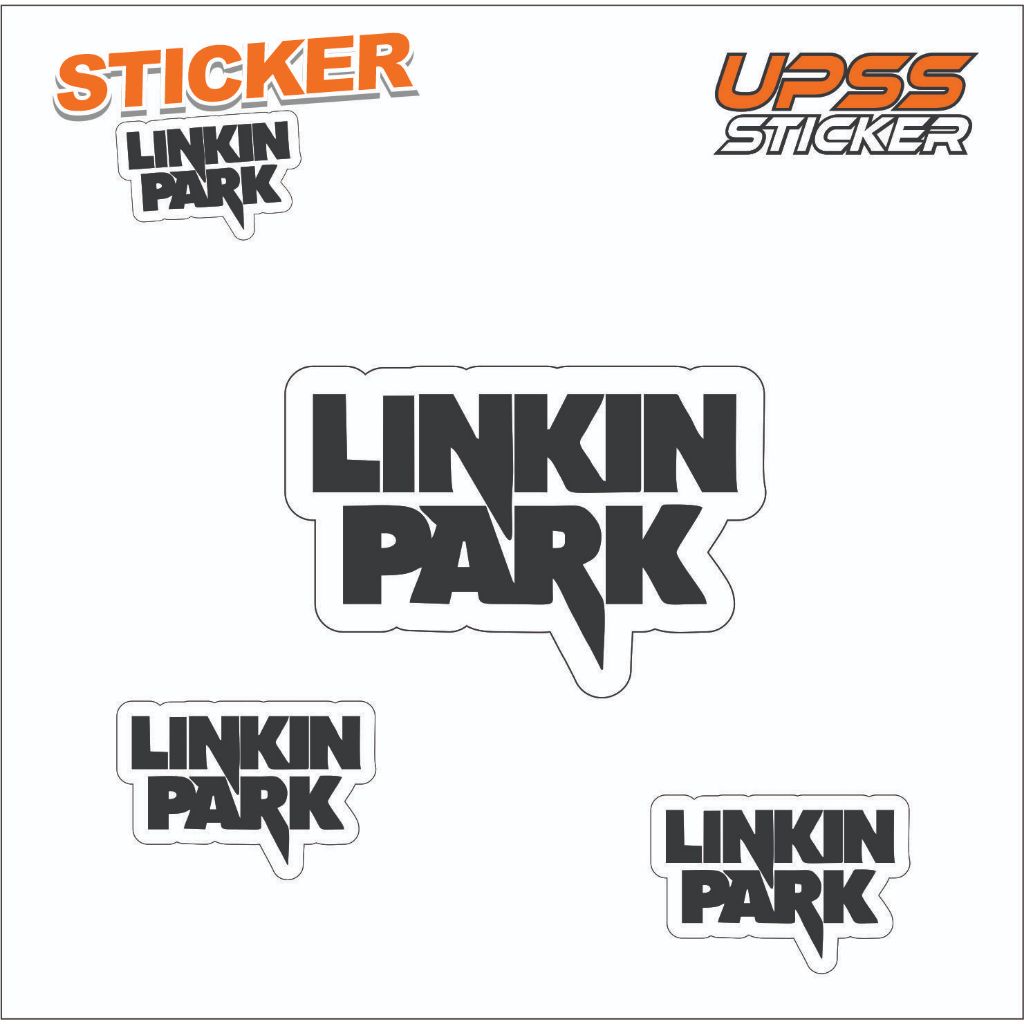 Sticker Distro logo LINKIN PARK
