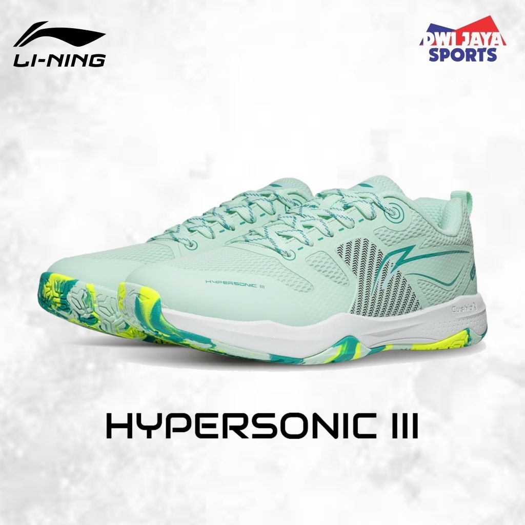 New Sepatu Badminton Lining HYPERSONIC III | Sepatu Lining Hypersonic 3 | Lining Hypersonic III Hija