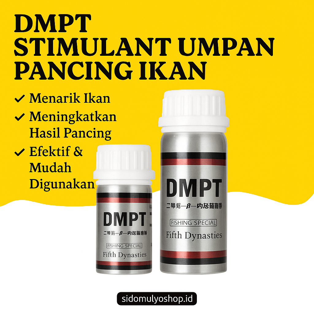 ORIGINAL DMPT STIMULANT umpan pancing jitu penarik ikan bubuk mancing essen essence super adiktif pe