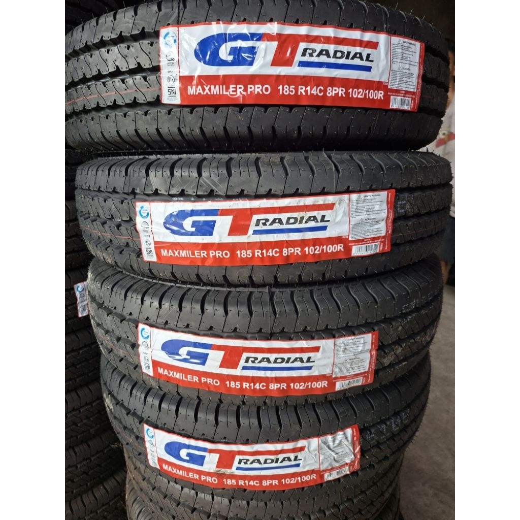 ban mobil muatan gt radial maxmiler pro 185r14 cocok untuk gran max apv l300 dll tahun pembuatan 202