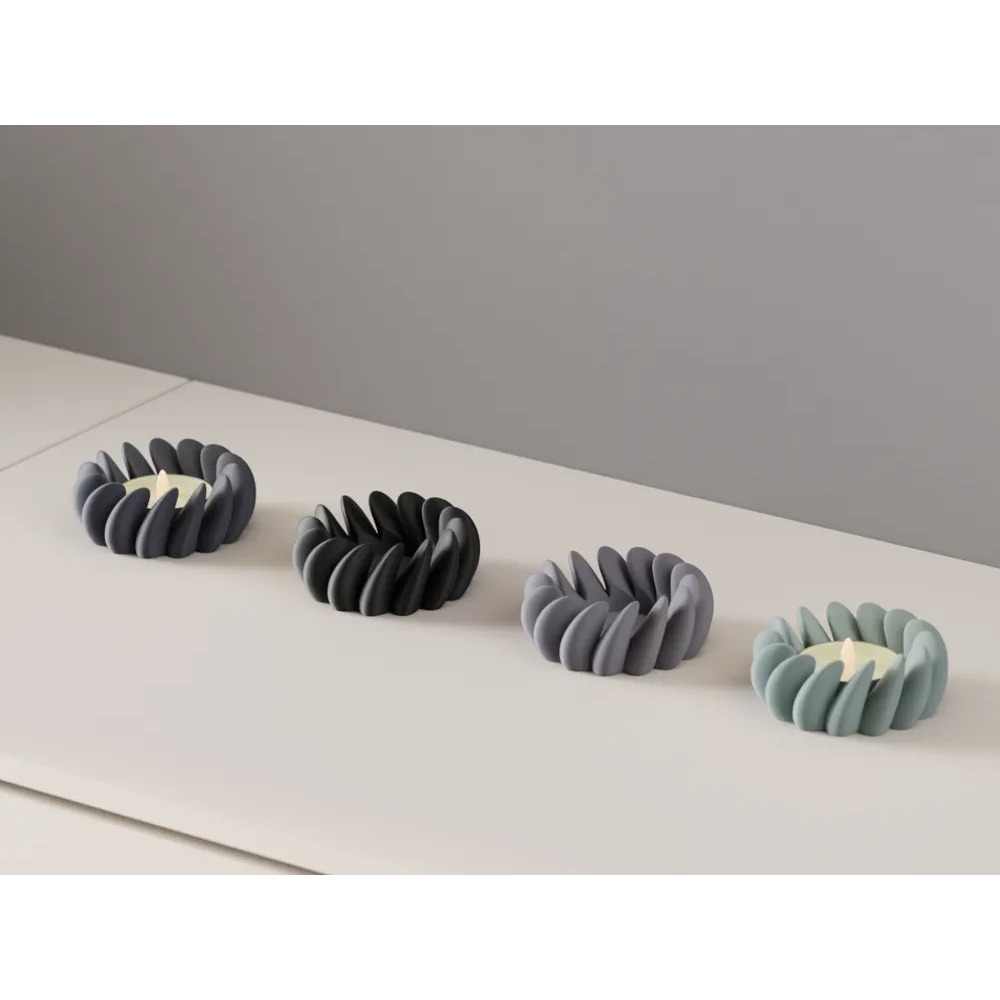 Modern Basket LED Tealight Holder #NK#1#A1780