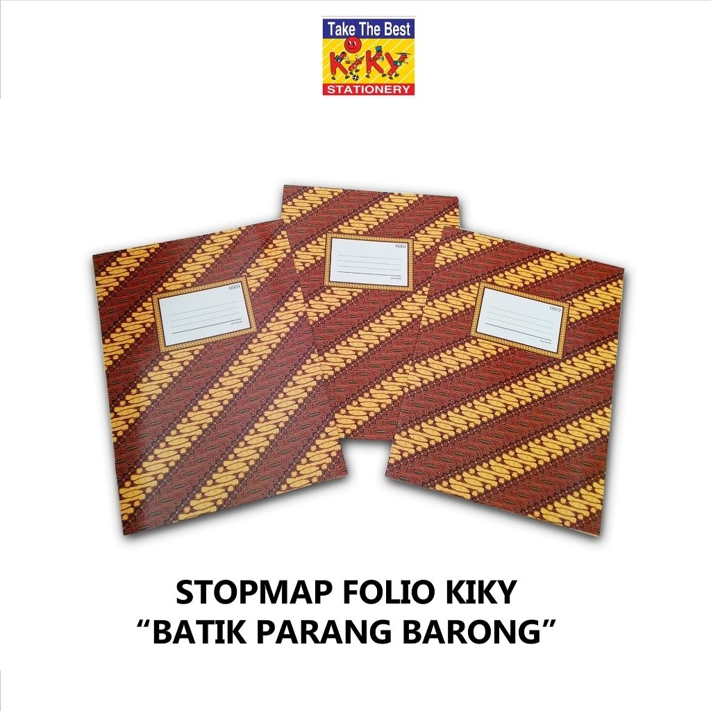 KIKY STOP MAP FOLIO BATIK ISI 1PCS / MAP BATIK MREK KIKY