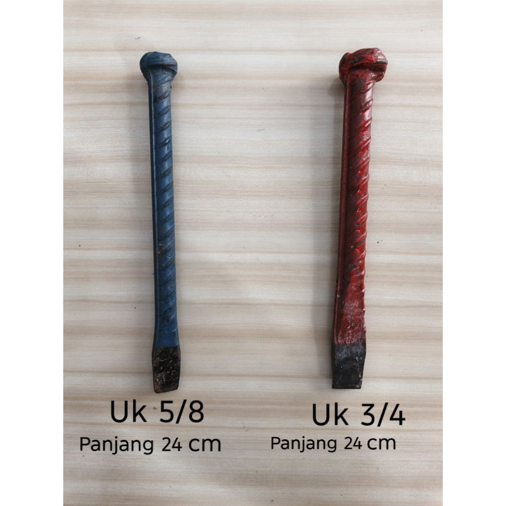 Betel Topi Besi Ulir / Betel pahat