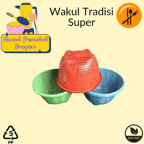 (PAKET HEMAT 3 LUSIN) WAKUL TRADISI SUPER - BESEK/CETING/MARANG NASI HAJATAN PLASTIK