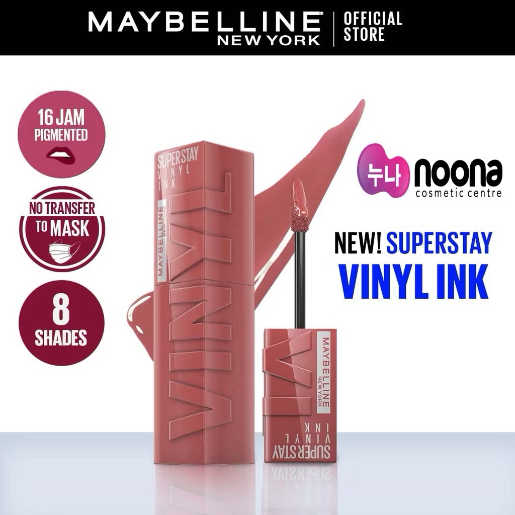 [NEW] Maybelline Superstay Vinyl Ink Liptint | 55 Royal