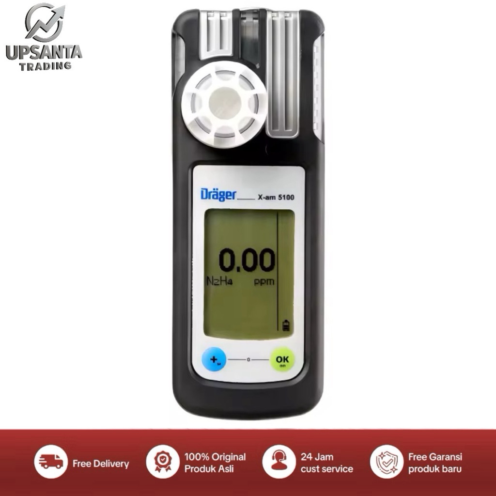 Drager X-Am 5100 Portable Gas Detector HF,HCI,H2O2,Hydrazine
