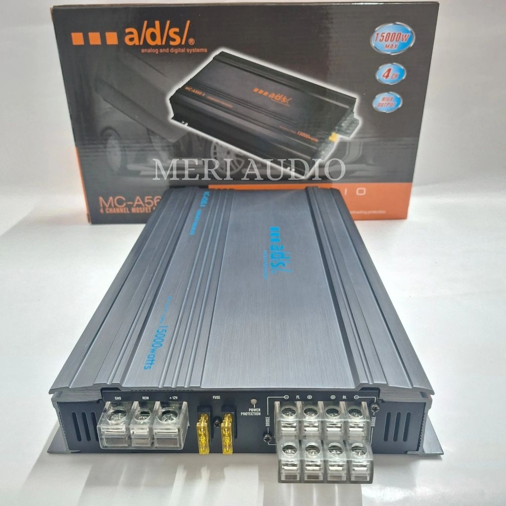Power 4channel ADS MC A560.4CHannel Amplifier ADS 4channel