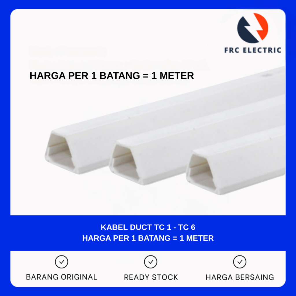 Kabel Duct  -  Pelindung kabel - Protektor Kabel TC 1 - TC 6 - Kabel Dak TC