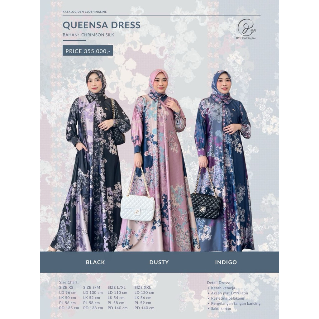 Queensa dress Dyn Clothingline