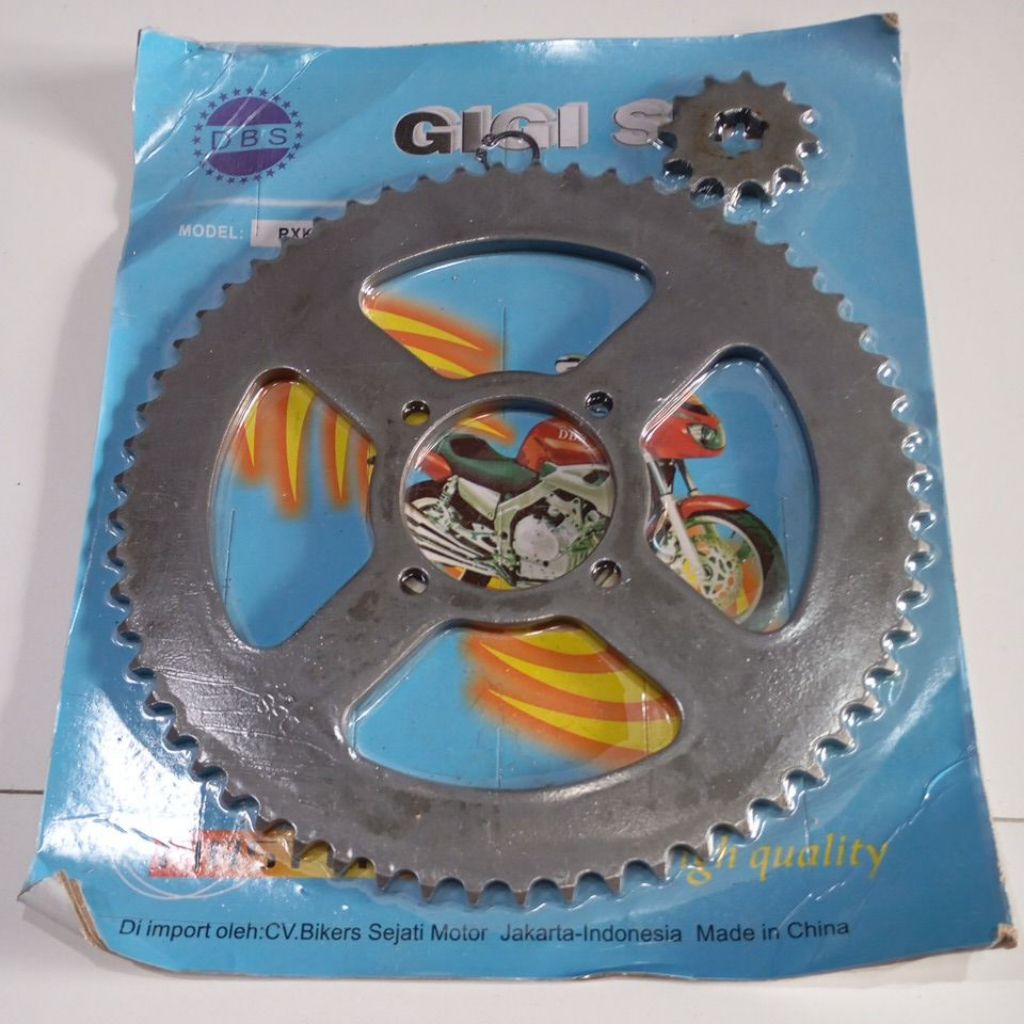 ger dbs RXK 60T depan belakang / gearset girset gir yamaha