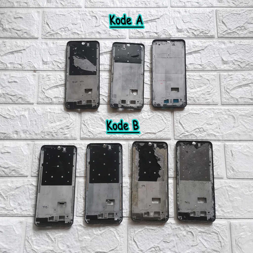 Frame Vivo Y12 - Y12I - Y15 - Y17 Tatakan LCD Original Copotan - Dudukan Layar HP | ABS