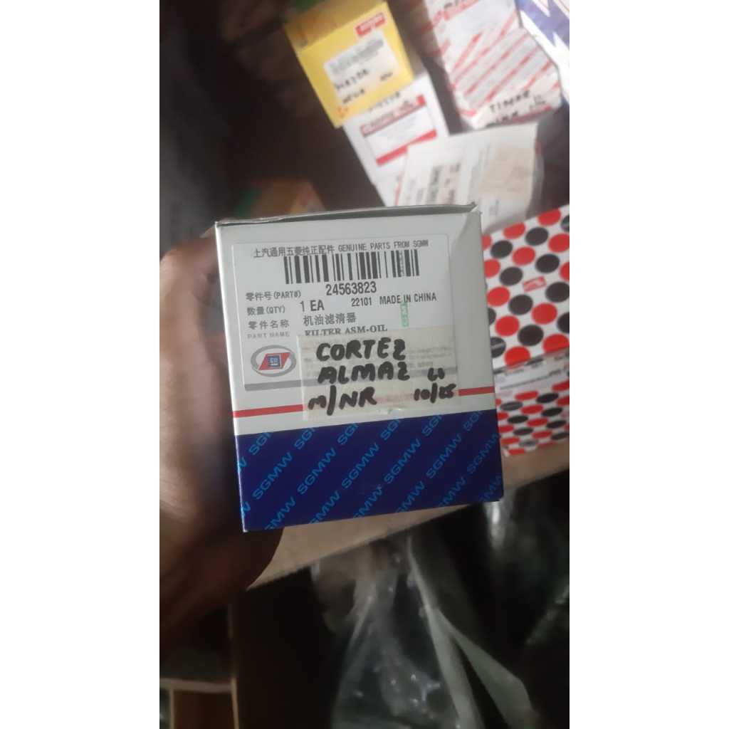 Filter Oli Wuling Almaz turbo Wuling Cortez Turbo SGMW 24563823