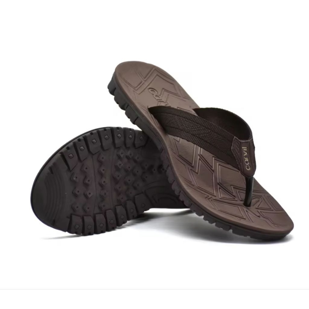 SANDAL PRIA DEWASA CARVIL LALAKUSTORE 39 43 Sandal gunung jepit carvil press embos dewasa sandal lak