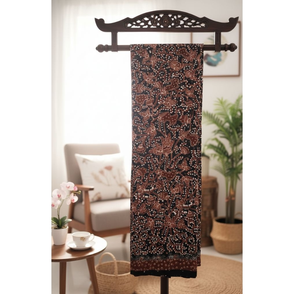 Deep Brown- Kain Batik Asli Tulis Lasem Batik Tulis Lasem Batik Lasem