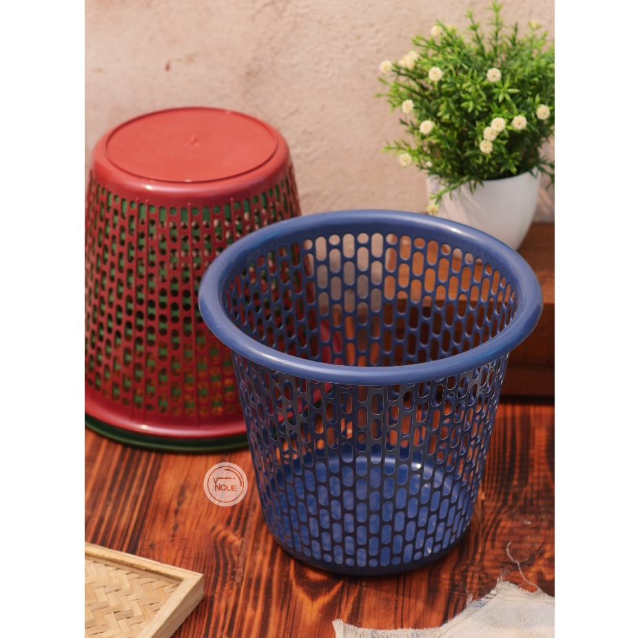 Keranjang Tempat Sampah Plastik Kecil Per Lusin / Isi 12 pcs Harga Perlusin - Grosir