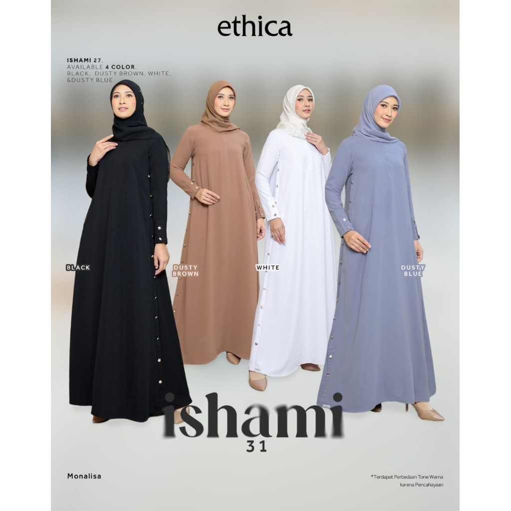 ETHICA ISHAMI 31 GAMIS EKSLUSIF TERBARU 2026