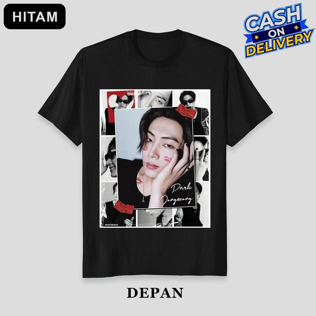 Baju Kaos Tshirt En Initial " JAY V2 " Sunghoon Sunoo Jungwon Niki Heeseung Jake ENHYPEN Kaos Wanita