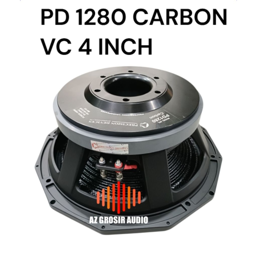 Speaker 12 inch PD 1280 carbon vc 4 inch
