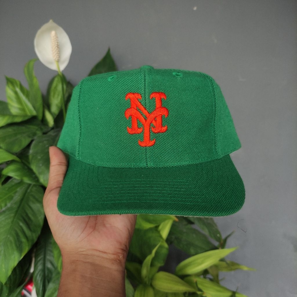 TOPI VINTAGE MLB C0CA C0LA N3W Y0RK M3TS WOOL