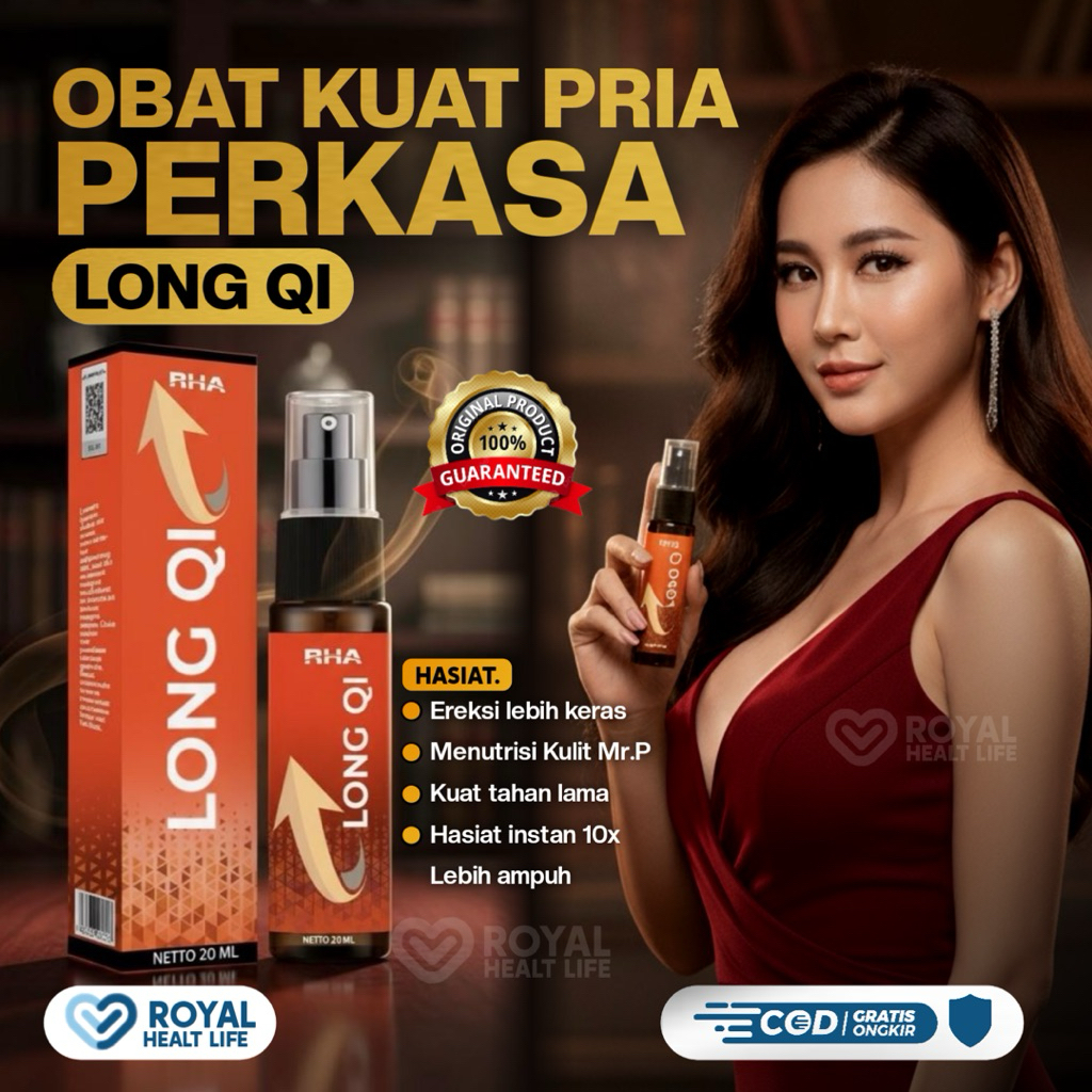 OBAT KUAT PRIA TAHAN LAMA LONG QI SPRAY ORIGINAL 100% BPOM | AMPUH CUKUP SEMPROT SEKALI SAMPAI PAGI