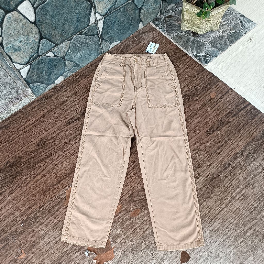 longpants gu uniqlo fatigue cakepp ( sz 25 perhatikan pxl)