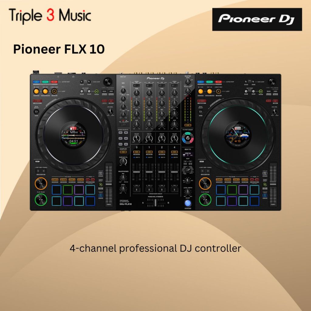 Pioneer DJ DDJ FLX10 FLX 10 4-deck DJ Controller
