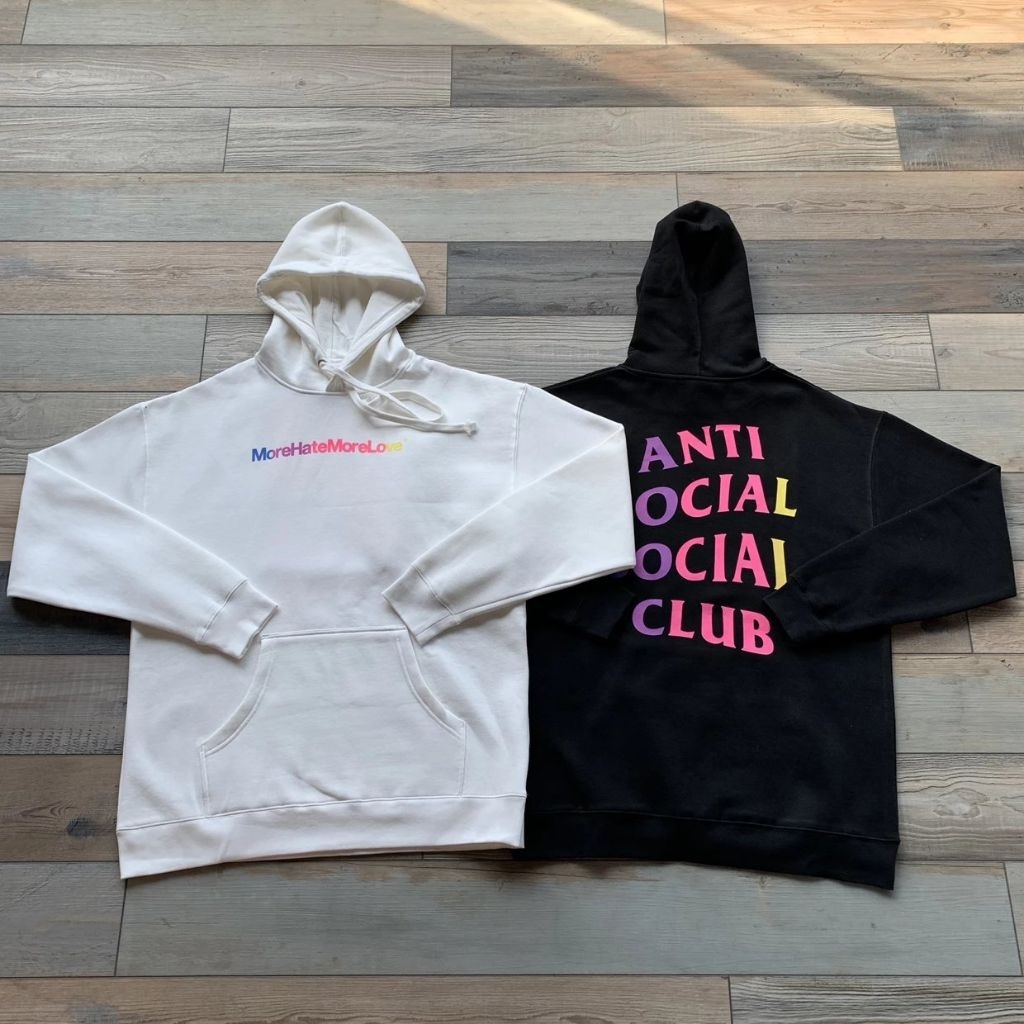Anti Social Social Club More Hate More Love Hoodie