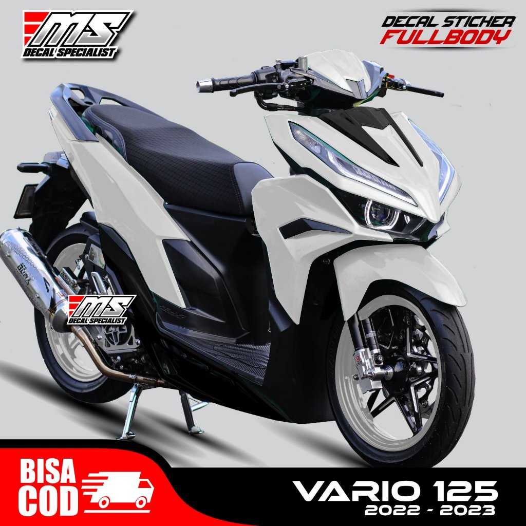 Decal polos Honda Vario 125 new 2022-2023 full body // Stiker decal modifikasi polosan