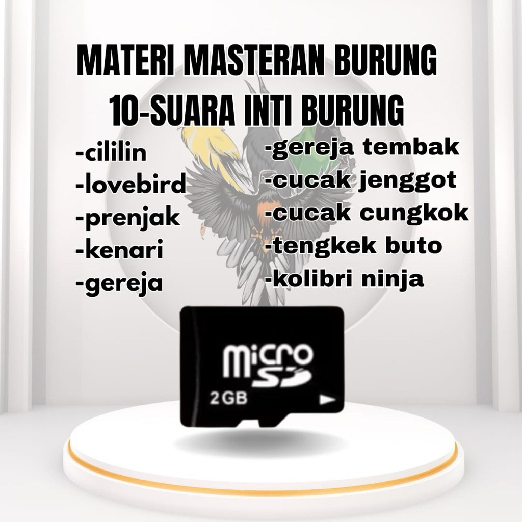 MP3 MEMORI MASTERAN BURUNG 10-SUARA INTI BURUNG