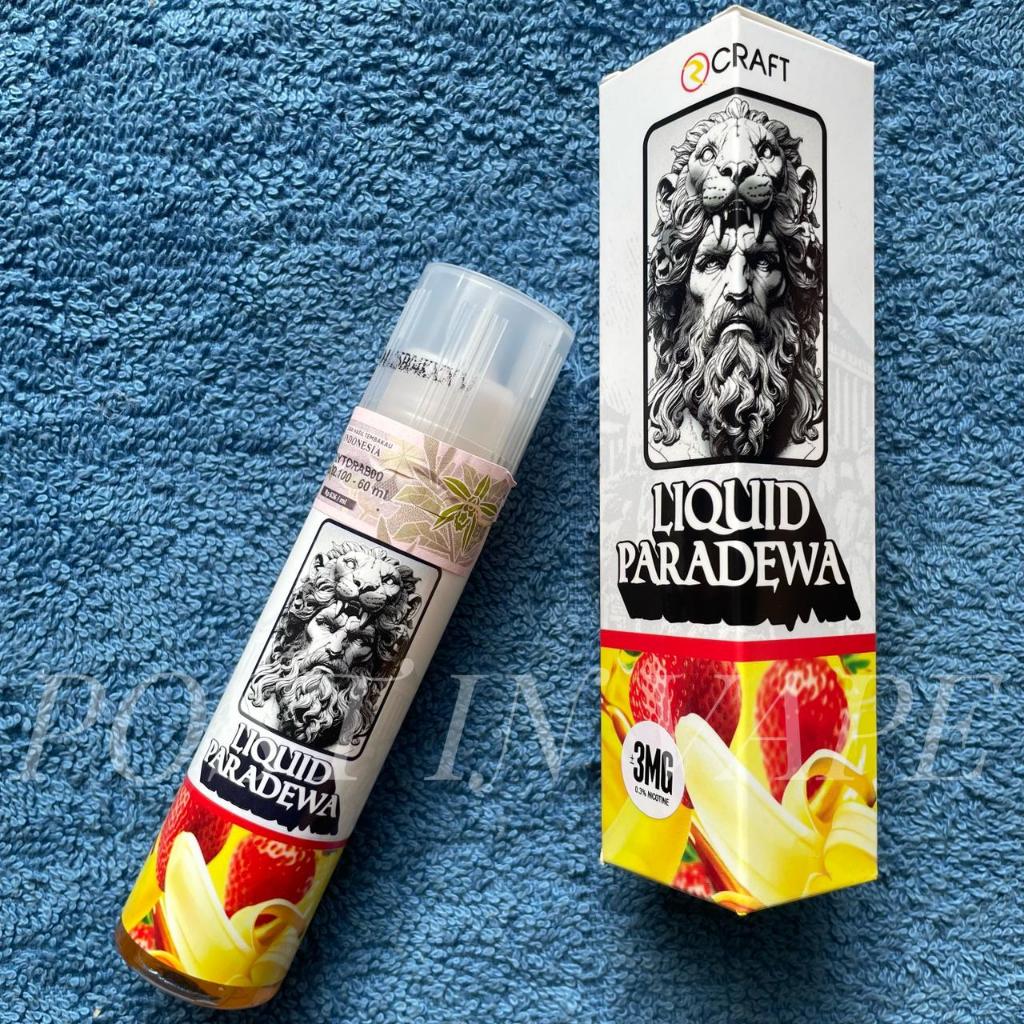 Liquid Paradewa Fruity Hercules Pisang Strawberry 60ml - Liquid Freebase by Rcraft.PIV
